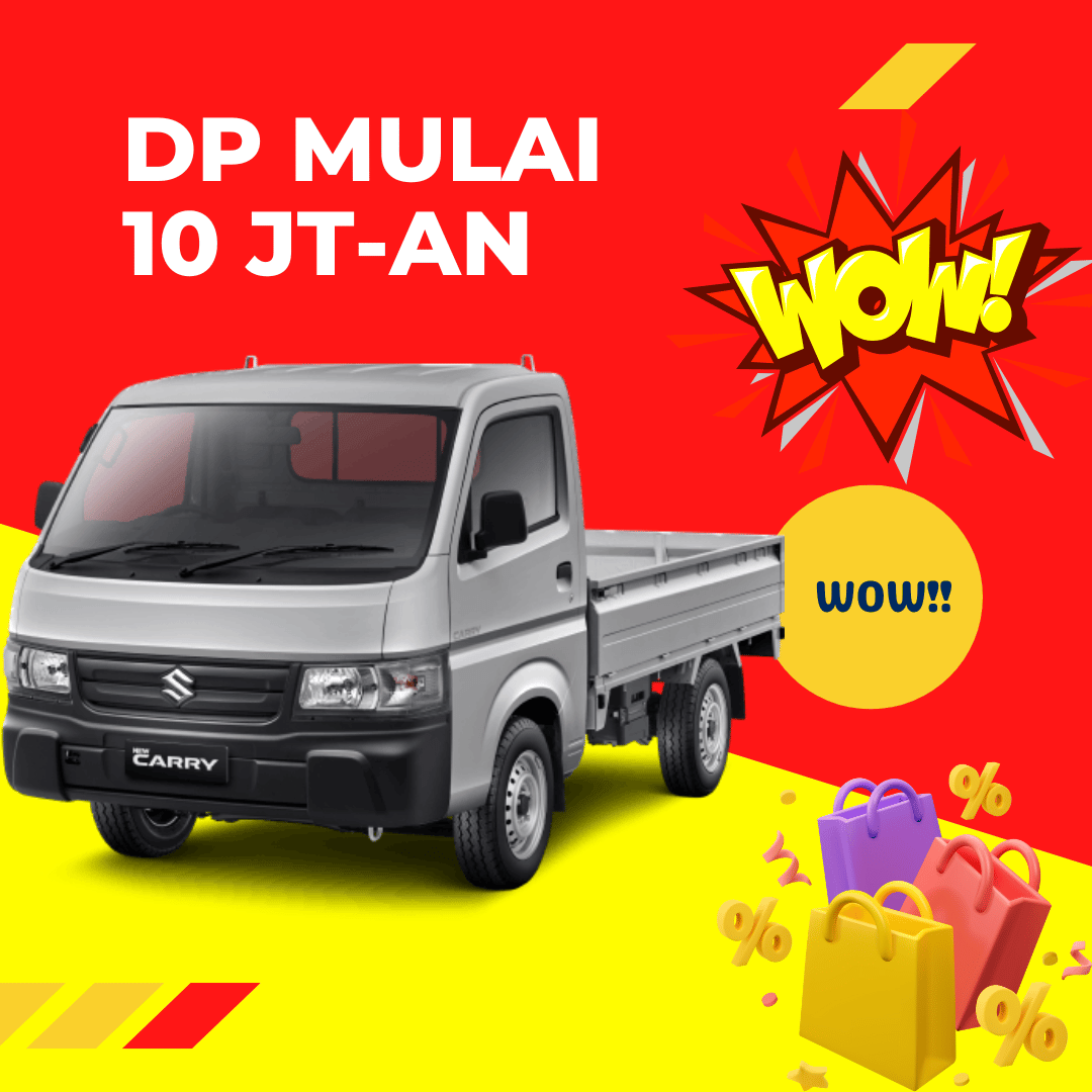 Promo Dealer Suzuki Malang - Harga Carry Pickup : Kredit DP 10 Jutaan